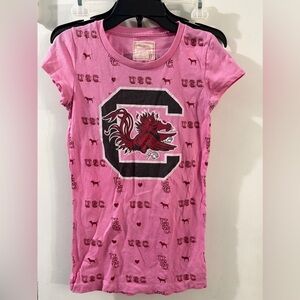 Vintage Victoria’s Secret Pink Carolina Gamecocks XS Tee